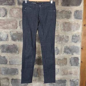 AG‎ Adriano Goldschmied The Jegging Super Skinny fit gray twill pants size 27R
